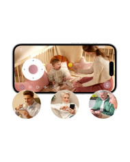 MOMCOZY SMART 5.0 COLIŲ VIDEO AUKLĖ BM04 SU WIFI FUNKCIJA