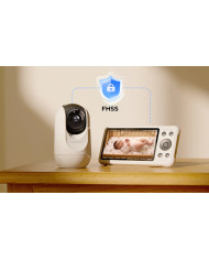 MOMCOZY SMART 5.0 COLIŲ VIDEO AUKLĖ BM04 SU WIFI FUNKCIJA