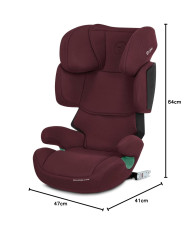 CYBEX SOLUTION X I-FIX AUTOMOBILINĖ KĖDĖ 15-36 KG., RUMBA RED