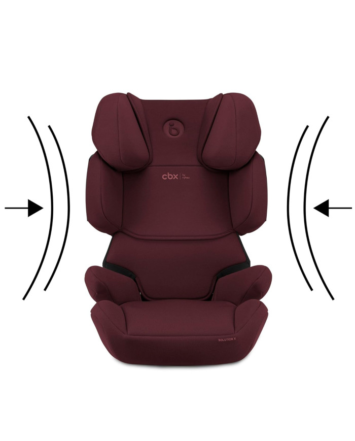 CYBEX SOLUTION X I-FIX AUTOMOBILINĖ KĖDĖ 15-36 KG., RUMBA RED