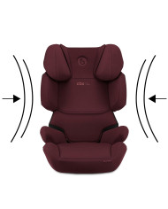 CYBEX SOLUTION X I-FIX AUTOMOBILINĖ KĖDĖ 15-36 KG., RUMBA RED