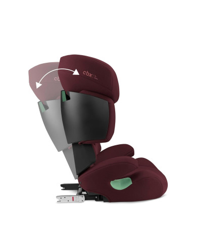 CYBEX SOLUTION X I-FIX AUTOMOBILINĖ KĖDĖ 15-36 KG., RUMBA RED