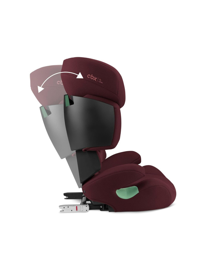 CYBEX SOLUTION X I-FIX AUTOMOBILINĖ KĖDĖ 15-36 KG., RUMBA RED