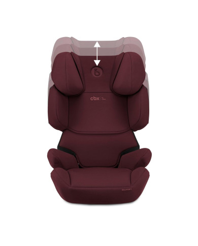 CYBEX SOLUTION X I-FIX AUTOMOBILINĖ KĖDĖ 15-36 KG., RUMBA RED