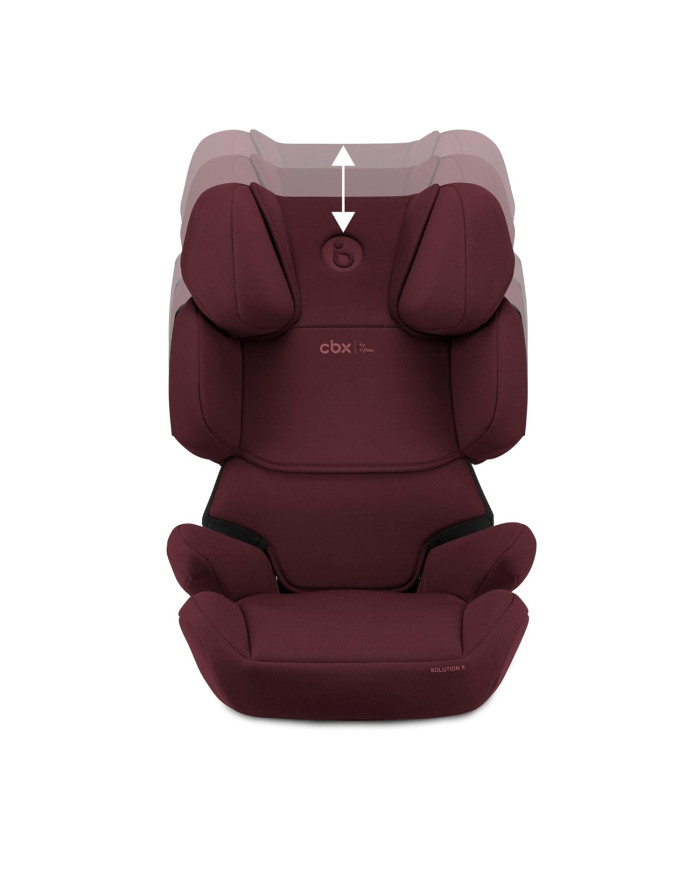 CYBEX SOLUTION X I-FIX AUTOMOBILINĖ KĖDĖ 15-36 KG., RUMBA RED
