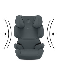 CYBEX SOLUTION X I-FIX AUTOMOBILINĖ KĖDĖ 15-36 KG., COBBLESTONE