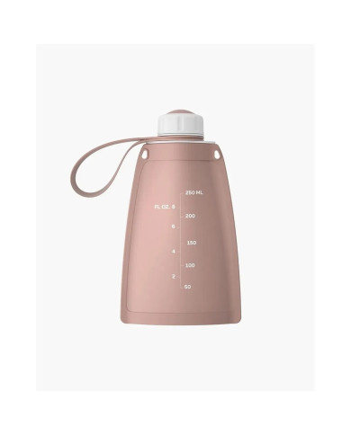 MOMCOZY DAUGKARTINIAI SILIKONINIAI PIENO LAIKYMO MAIŠELIAI, 5 VNT., RAUSVI