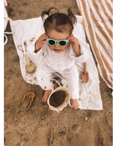 BEABA AKINIAI NUO SAULĖS 9-24 MĖN, DELIGHT SAGE GREEN