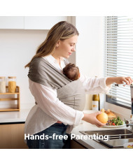 MOMCOZY KŪDIKIŲ VAIKJUOSTĖ-NEŠIOKLĖ,  RUDA