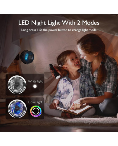 MOMCOZY NEŠIOJAMAS VEŽIMĖLIO VENTILIATORIUS, ŽALIAS