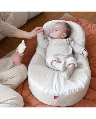 RED CASTLE COCOONABABY GULTUKAS, LINEN NATURAL