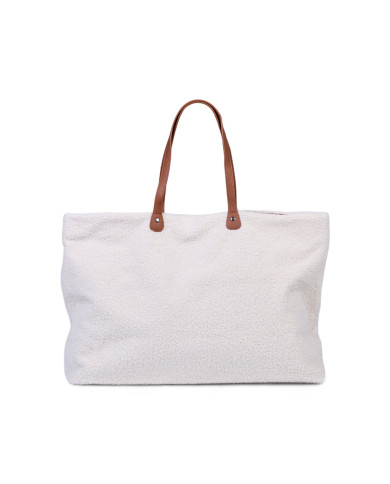 CHILDHOME FAMILY BAG KREPŠYS, TEDDY OFF WHITE - Stilingas ir Patogus