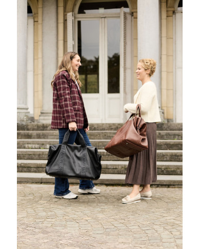 CHILDHOME Mommy Bag - Didelis Mamos Krepšys, Vegan Leather