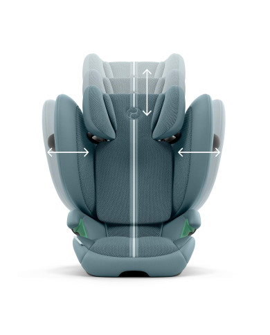 CYBEX Solution Plus G2 i-Fix Kėdutė 15-36 kg - Stormy Blue