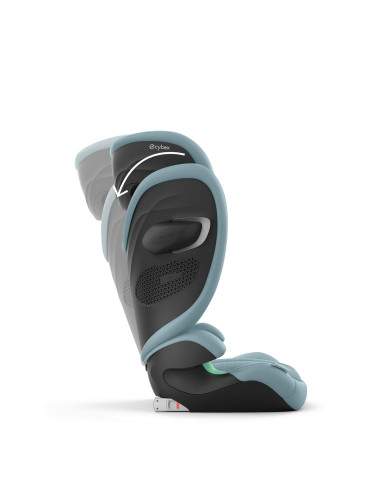 CYBEX Solution Plus G2 i-Fix Kėdutė 15-36 kg - Stormy Blue