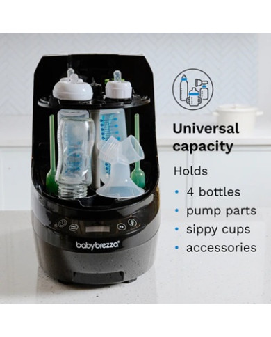 Baby Brezza Washer Pro: Sterilizavimas ir Džiovinimas