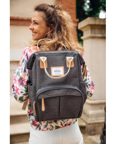 BEABA Mamos Kuprinė - Wellington Dark Heather Grey