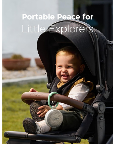 Momcozy Mobilus Baltojo Triukšmo Aparatas su Naktine Šviesa