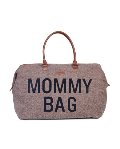 CHILDHOME Mommy Bag - Teddy Soft Brown | Mamos Reikmenų Krepšys
