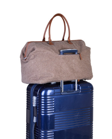 CHILDHOME Mommy Bag - Teddy Soft Brown | Mamos Reikmenų Krepšys