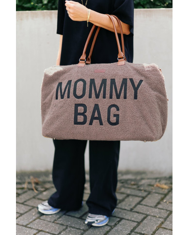 CHILDHOME Mommy Bag - Teddy Soft Brown | Mamos Reikmenų Krepšys