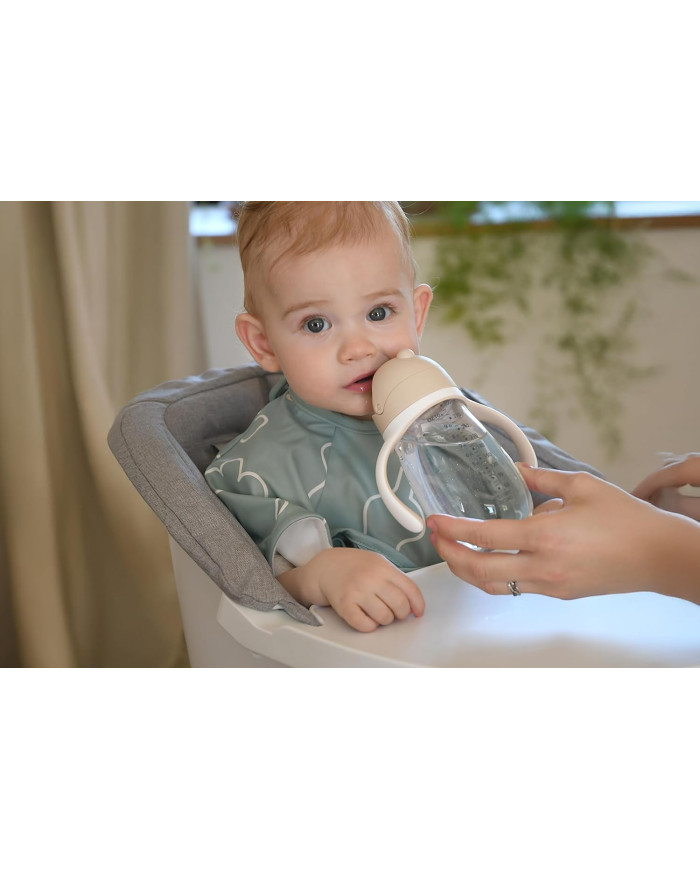 BEABA Gertuvė su Šiaudeliu 300ml - Clay