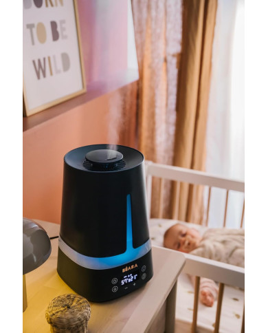 BEABA Zen Air Ultragarso Drėkintuvas su Naktine Lempą - Night Blue