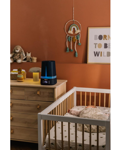 BEABA Zen Air Ultragarso Drėkintuvas su Naktine Lempą - Night Blue