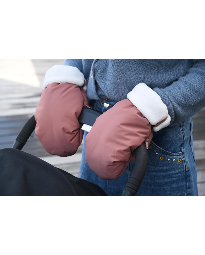 BEABA Šiltos Pirštinės Vežimėliui Terracotta