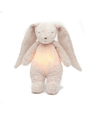 MOONIE 2.0 Organic Migdukas Zuikutis Rose - Ekologiškas Miego Pagalbininkas