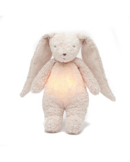 MOONIE 2.0 Organic Migdukas Zuikutis Rose - Ekologiškas Miego Pagalbininkas