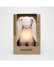 MOONIE 2.0 Organic Migdukas Zuikutis Rose - Ekologiškas Miego Pagalbininkas