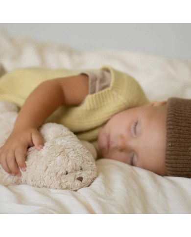 Moonie 2.0 Organic Migdukas Ruoniukas Grey - Ramus Miegas Jūsų Mažyliui