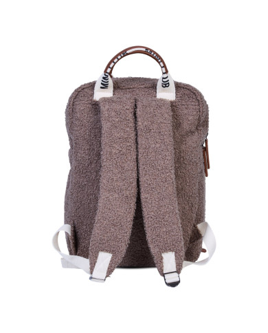 CHILDHOME vaikiška kuprinė Mini Club Signature (Teddy Soft Brown) | Kinderland