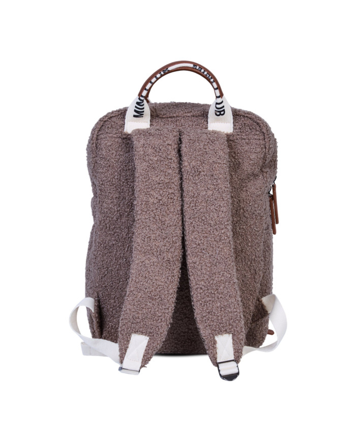 CHILDHOME vaikiška kuprinė Mini Club Signature (Teddy Soft Brown) | Kinderland