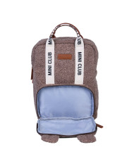 CHILDHOME vaikiška kuprinė Mini Club Signature (Teddy Soft Brown) | Kinderland