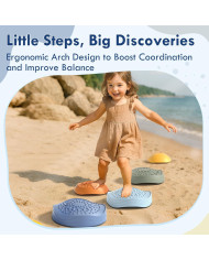 Lehoo Castle balansavimo akmenys vaikams | viduje & lauke