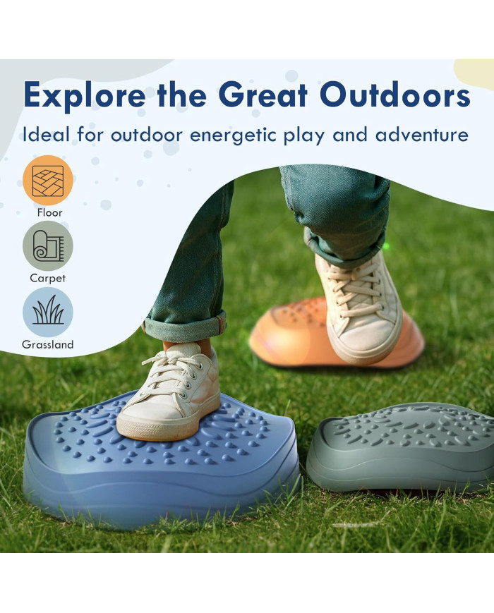 Lehoo Castle balansavimo akmenys vaikams | viduje & lauke