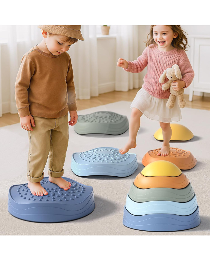 Lehoo Castle balansavimo akmenys vaikams | viduje & lauke