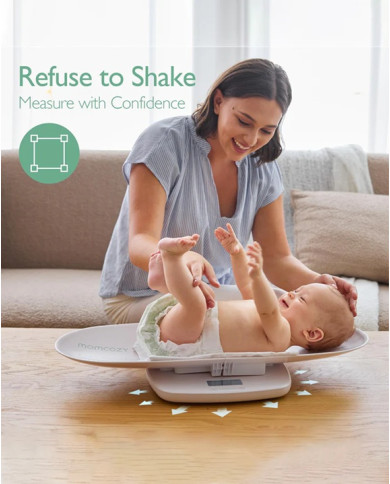 Momcozy 2in1 elektrinės kūdikių svarstyklės su ūgio matavimu | Kinderland