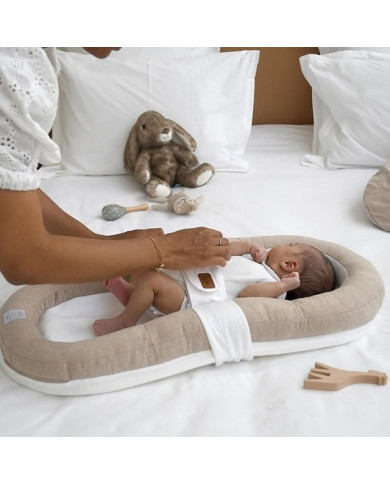 Beaba Cocoony kūdikio lizdelis Heather Grey | Kinderland