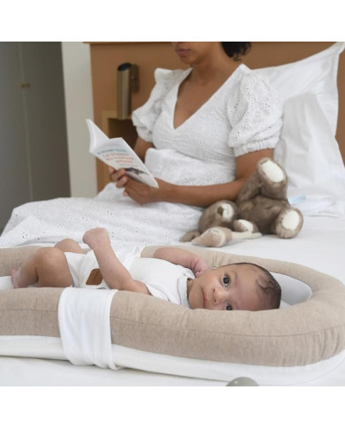 Beaba Cocoony kūdikio lizdelis Heather Grey | Kinderland