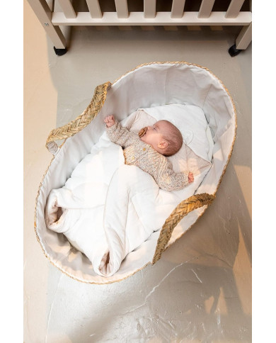 Childhome Pintas kūdikio lopšys su medvilniniu užvalkalu | Kinderland