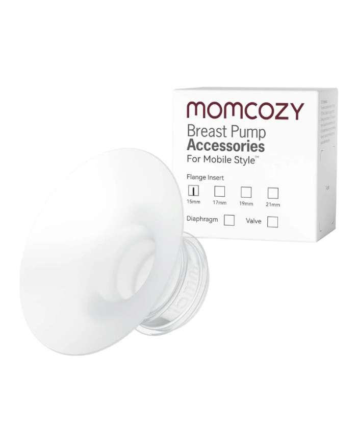 MOMCOZY M6 pientraukio krūties gaubtelio jungtis, 15 mm
