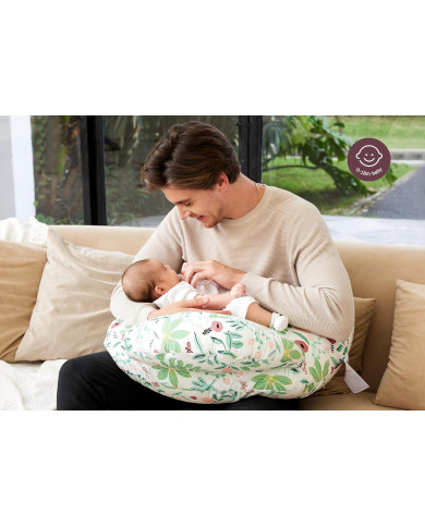 Momcozy prisitaikanti maitinimo pagalvė Green Forest | Kinderland