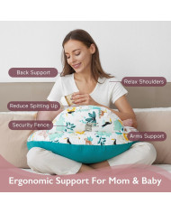 Momcozy prisitaikanti maitinimo pagalvė Safari Animals | Kinderland