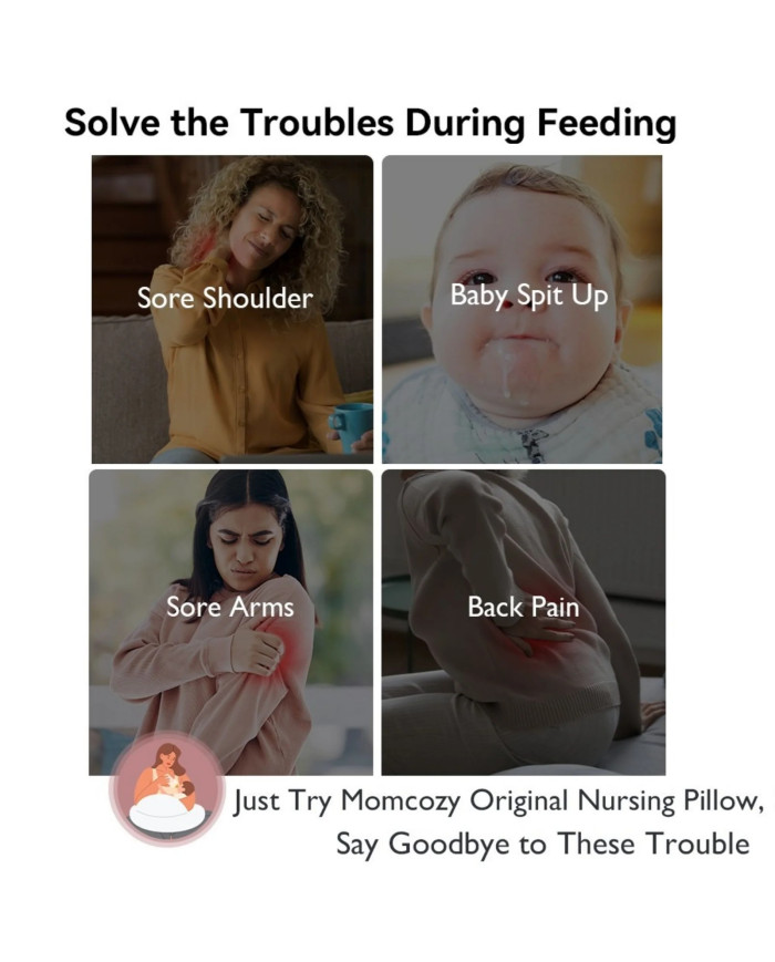 Momcozy prisitaikanti maitinimo pagalvė Safari Animals | Kinderland