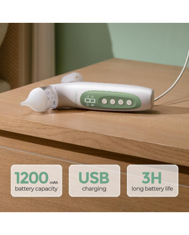 MOMCOZY 2IN1 ELEKTRINIS NOSIES ASPIRATORIUS SU PURKŠTUKU BREEZYCLEAR