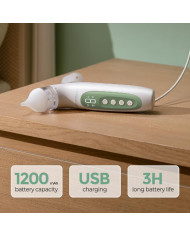 MOMCOZY 2IN1 ELEKTRINIS NOSIES ASPIRATORIUS SU PURKŠTUKU BREEZYCLEAR