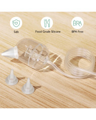 MOMCOZY ligoninės lygio elektrinis kūdikio nosies aspiratorius